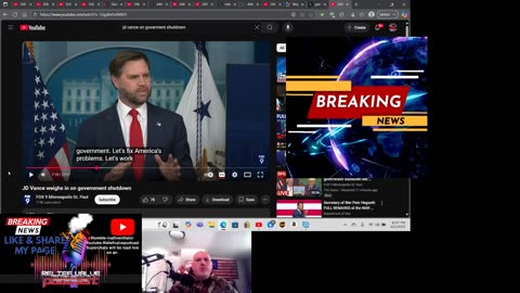 info on current Goverment shutdown.