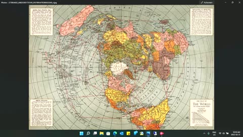 The Moon Flat Earth Map Theory