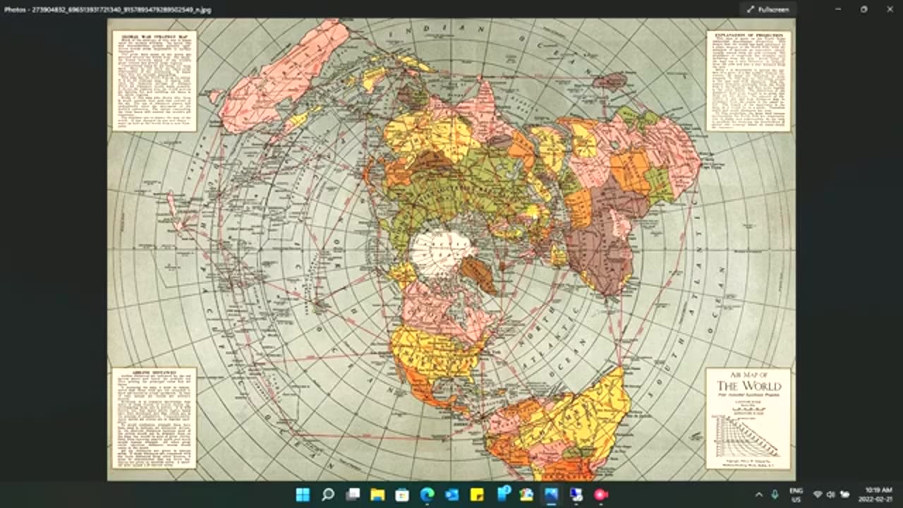 The Moon Flat Earth Map Theory