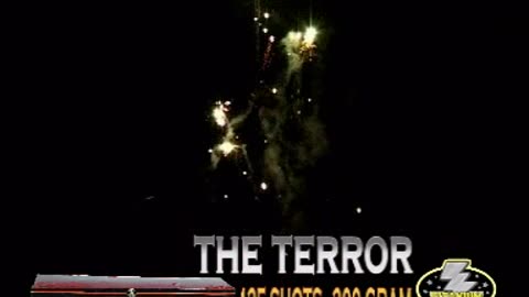 Titanium - The Terror - 200 Gram - 125 Shots Vuurwerk Cake