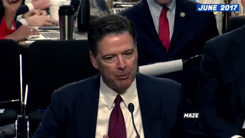 Comey's False Testimony, for all to See! Lying is Treason at this Level! *1min