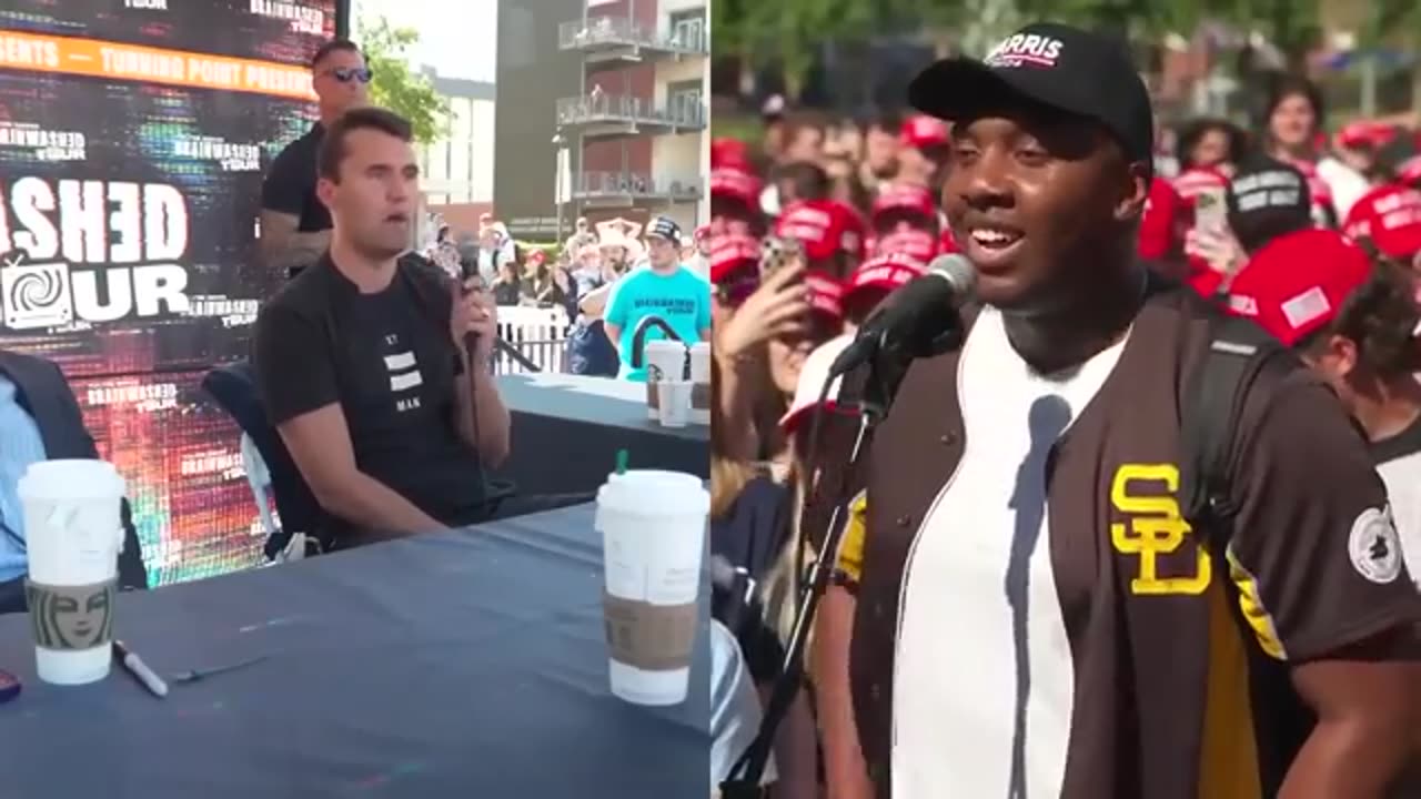 Charlie Kirk & Rob Schneider Grill College "Brat" into Oblivion