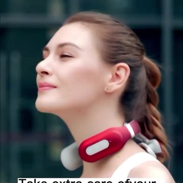 Pulse Cervical Massager Smart Electric Neck Massager Hot Compress Massage