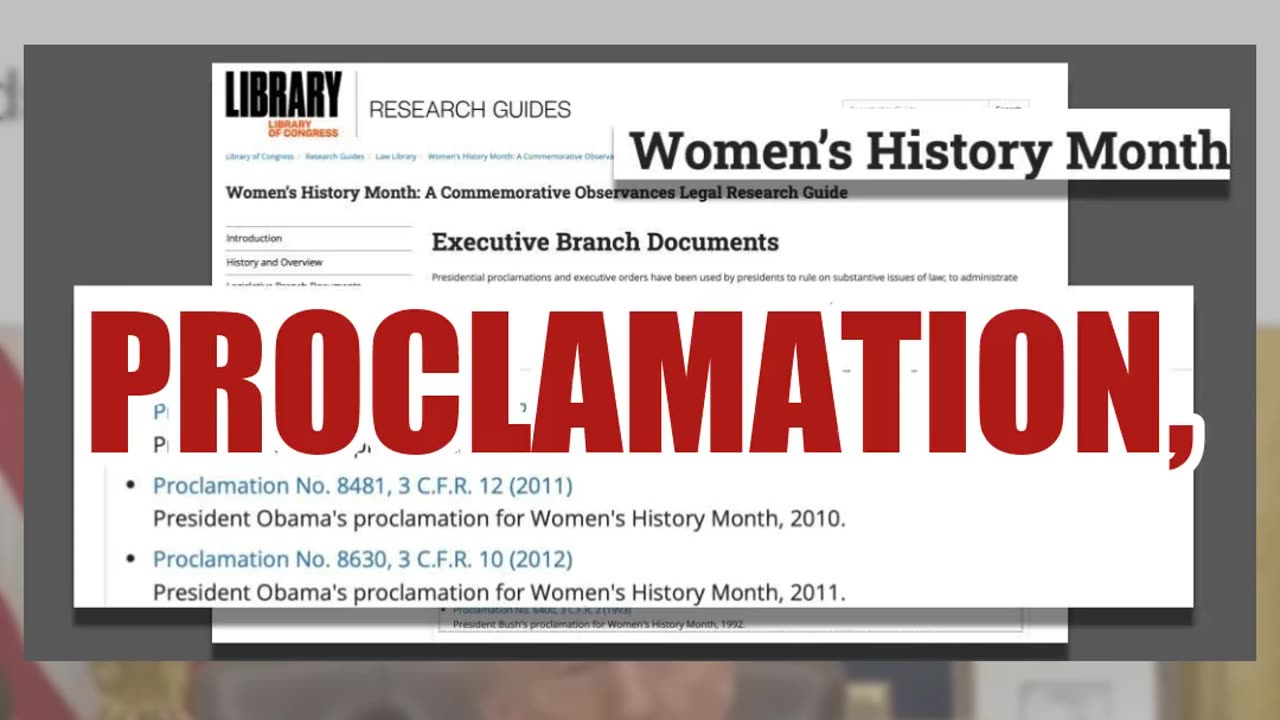 Fact Check: Women's History Month Was NOT Just Created By A Trump Executive Order -- Started In 1987