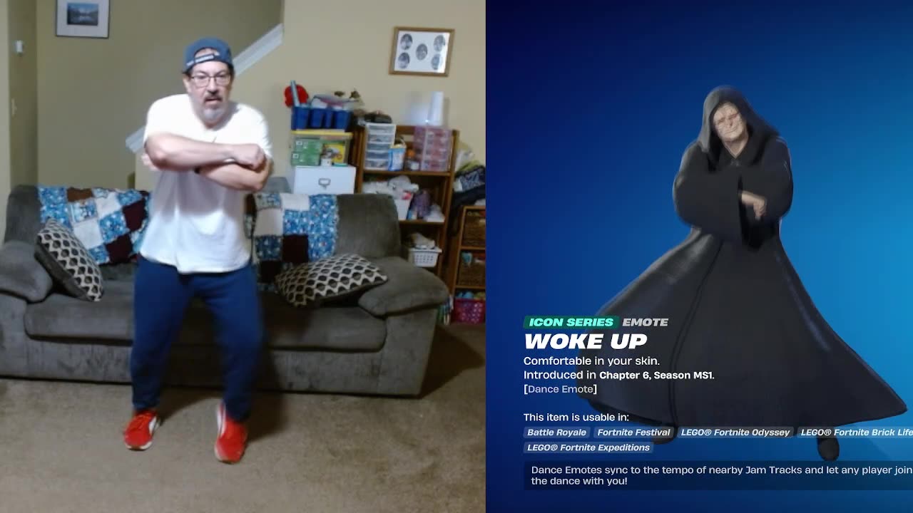 FFG Dance Fortnite Emotes Woke Up