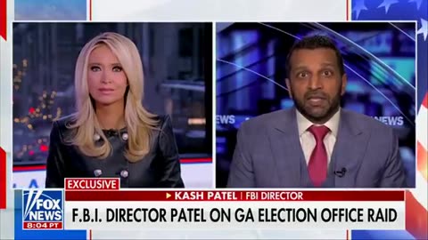 WOAH: Kash Patel reveals what FBI agents SEIZED at Fulton County election office