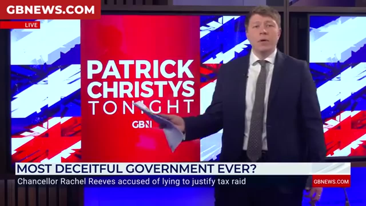 Patrick Christys calls for Reeves' RESIGNATION from 'the most deceitful government in history!'