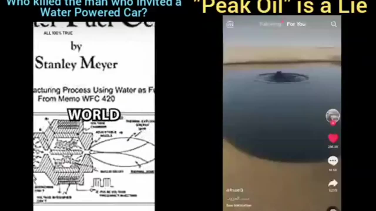 Who killed the man who invited a Water Powered Car？ ⧸ ＂Peak Oil＂ is a Lie