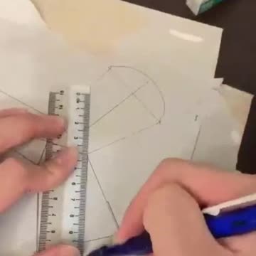 Boomerang made of paper