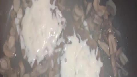 Mushroom Swiss Cheeseburgers Homemade ASMR