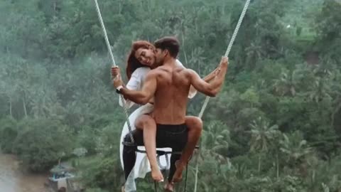 Swinging in Bali with ✨✨ 😍😍😍