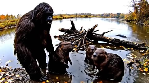 I fixed the beaver dam - now they are my friends