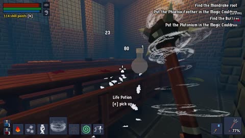 KICKSALOT 0.6.0.03 frozen body doesn't immediately disintegrate after wind infused knockback