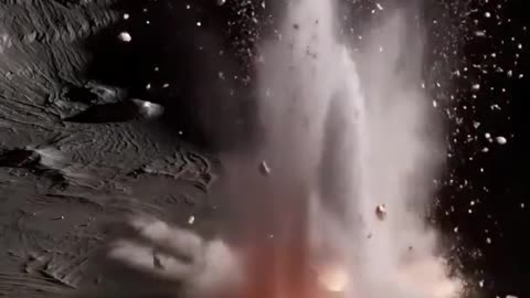 Rare Event: Comet Impact on the Moon Explained