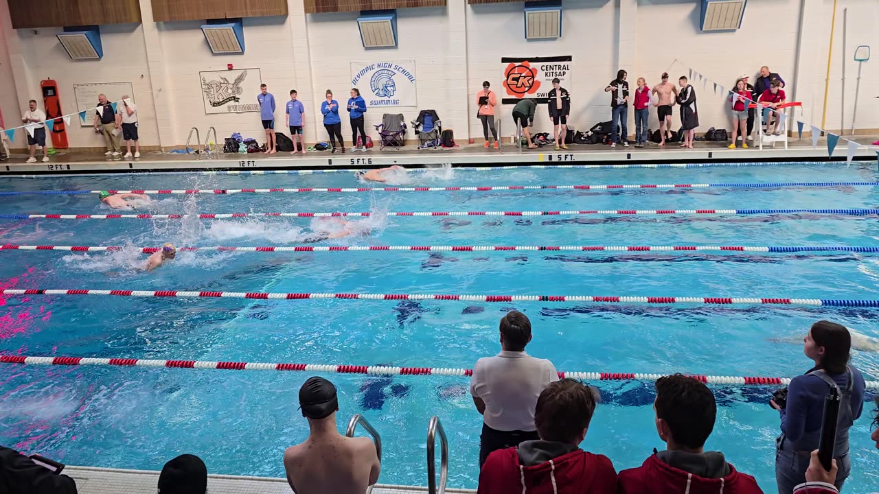 Swimvitational 2025 200 yd medley relay