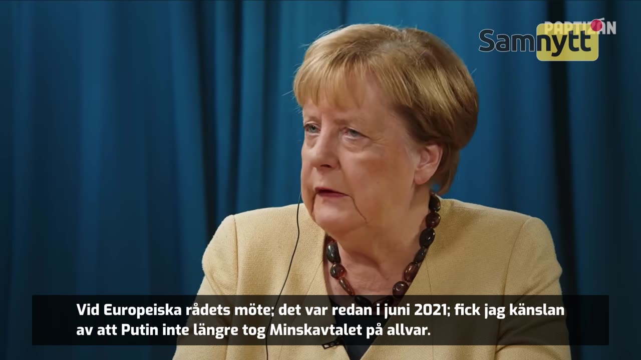 Merkel om Ukraina-kriget