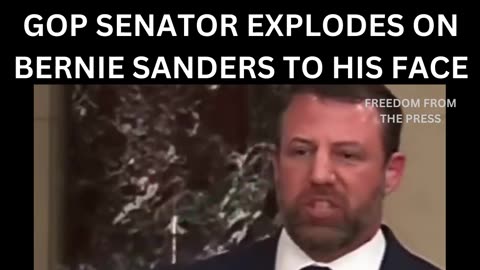 GOP Senator Skewers Bernie Sanders to His Face, Compares Him to the Grinch In Explosive Speech