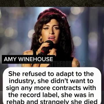 Just a few of the Celebrities Silenced over the years