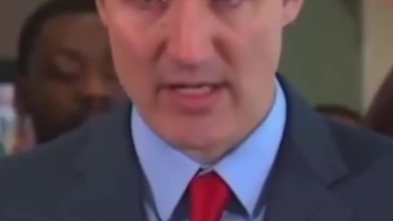 They/Them Justin Trudeau Crying While Destroying Canada