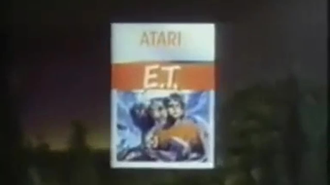E.T. The Extra-Terrestrial Atari 2600 TV Commercial Version 1 from 1982