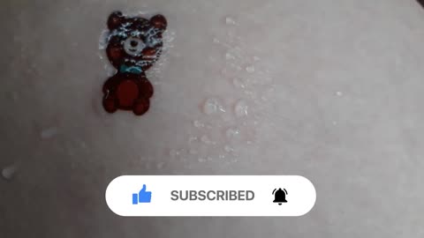 elegant bear temporary tattoo sticker magic art design