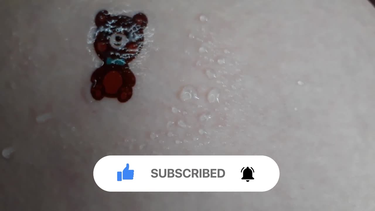 elegant bear temporary tattoo sticker magic art design