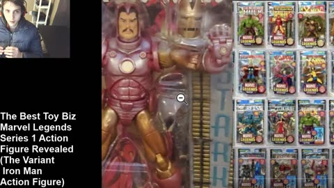 The Best Toy Biz Marvel Legends Series 1 Action Figure Revealed (Gold Iron Man Variant Figure)