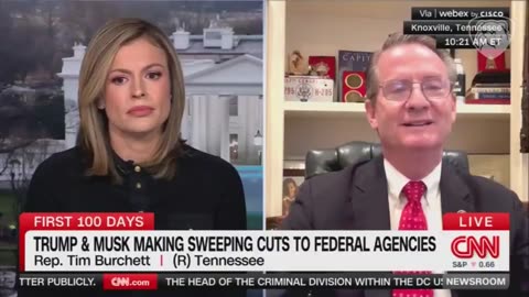 Tim Burchett LIGHTS UP CNN - "I Didn't Hear You Say a Peep About That"