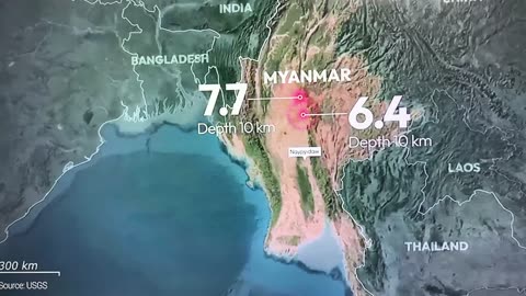 Myanmar, Thailand, Bangkok Earthquake Today