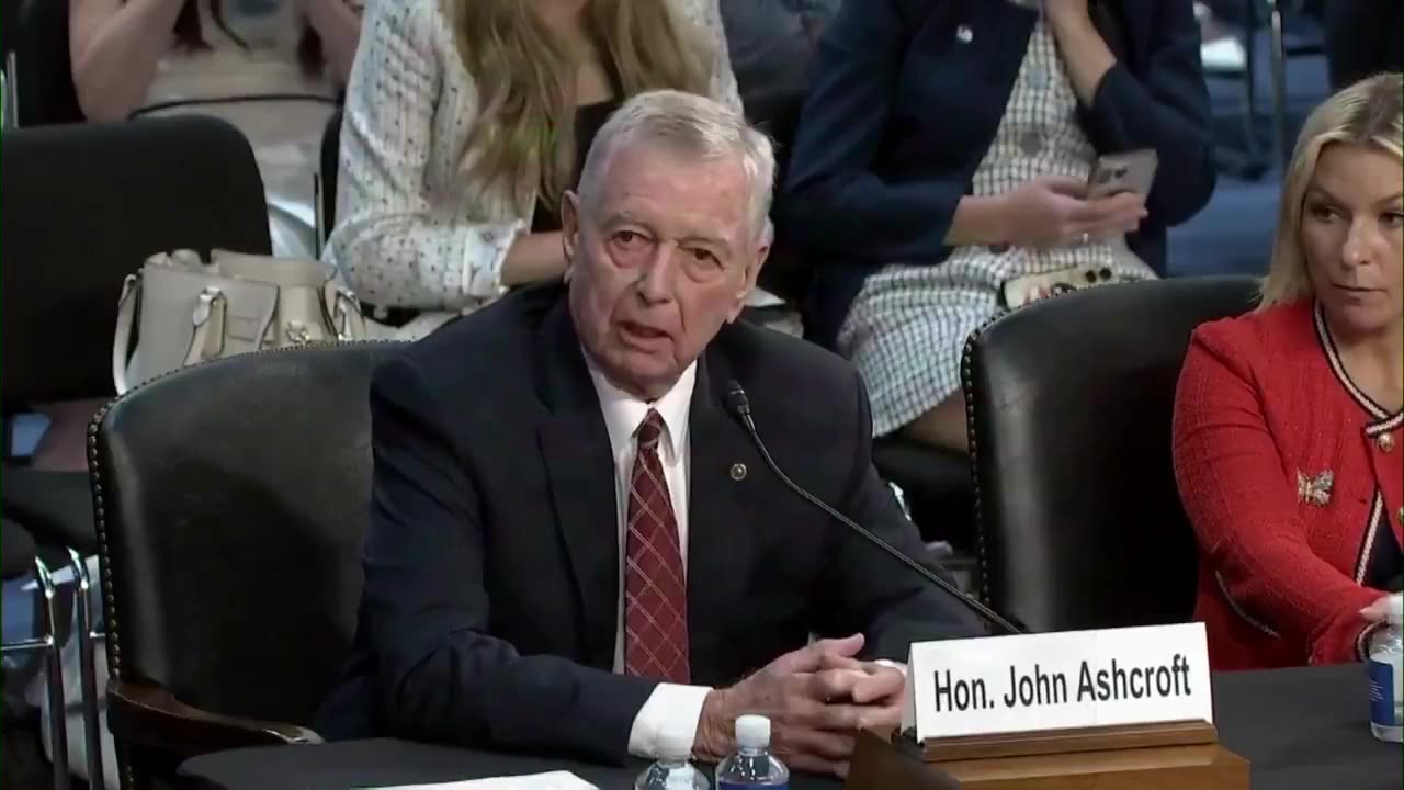 Former AG John Ashcroft Buries Adam Schiff