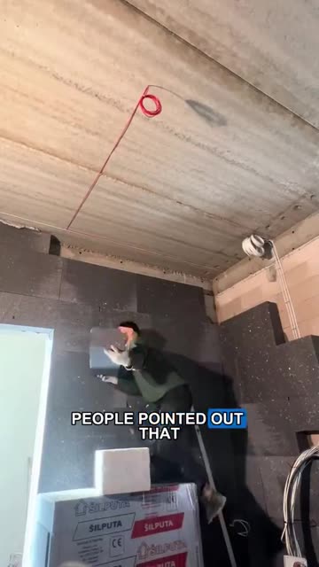 This homemade insulation setup cuts his heating bills drastically