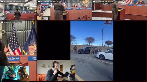 LIVE: Protest in Dearborn, Michigan. 🚨