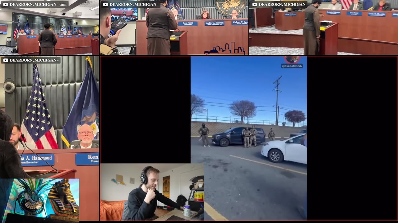 LIVE: Protest in Dearborn, Michigan. 🚨