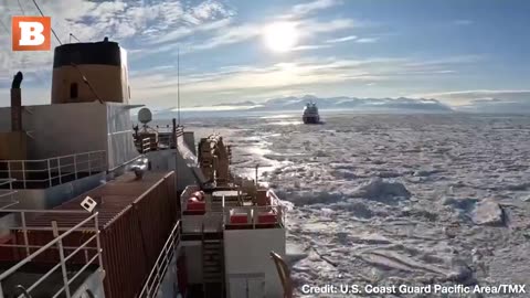 U.S. Coast Guard Ice Cutter Rescues Cruise Ship Stuck in Antarctic Ice