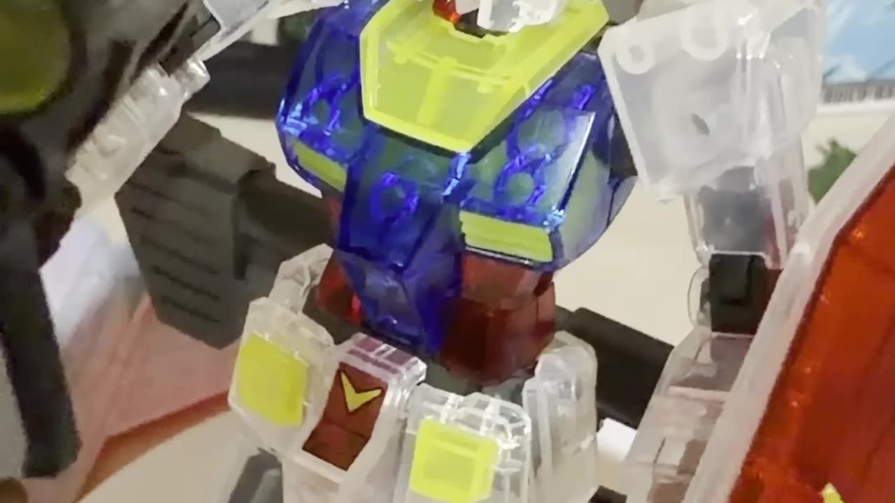 Armado de RX-78 Transparente #shorts