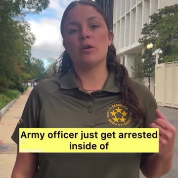 Retired Army Officer interrupted the Senate hearing in protest and accuse them of funding the genocide in Gaza.