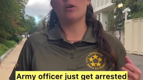 Retired Army Officer interrupted the Senate hearing in protest and accuse them of funding the genocide in Gaza.