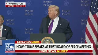 Trump Roasts AOC at Board of Peace Event