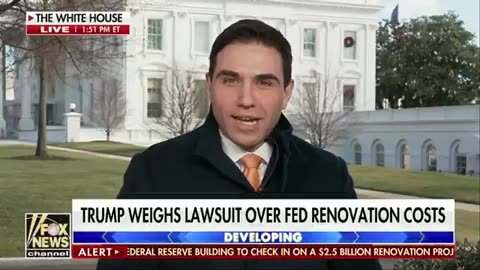 President Trump is threatening to SUE Fed Chair Jerome Powell over his $4