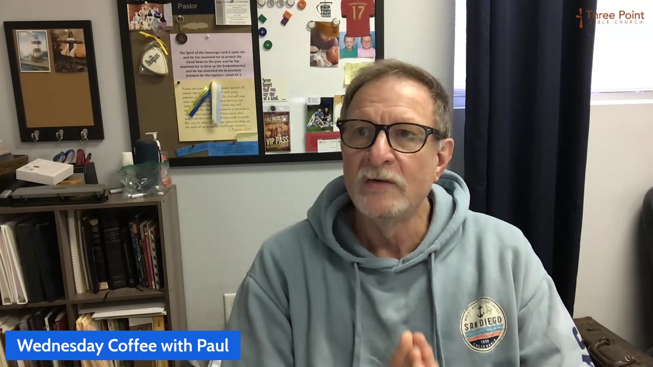 Wednesday Coffee with Paul
