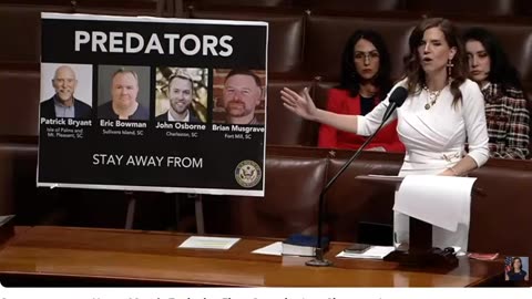 TRAFFICKING Testimony - South Carolina Representative: NANCY MACE - Full House Floor Speech