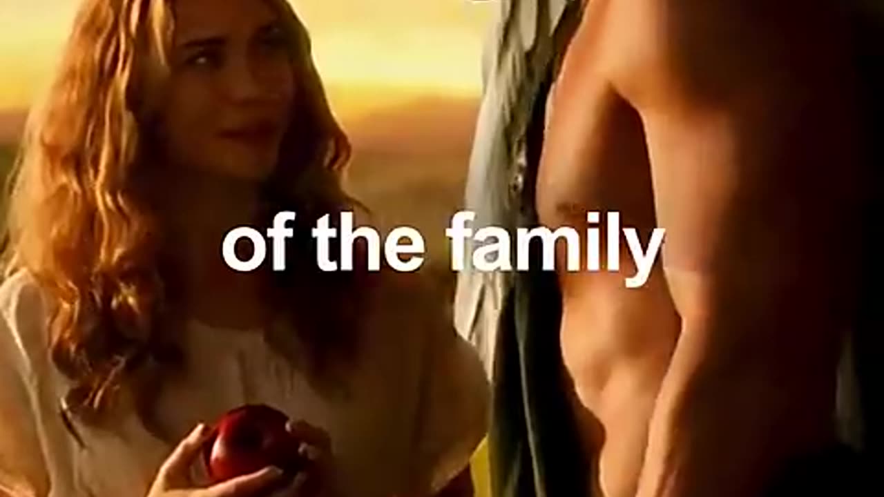 What people THINK happened in the Garden of Eden vs reality.