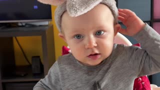 baby kayla hopping into your heart 🐰💖 cutest little bunny ever!