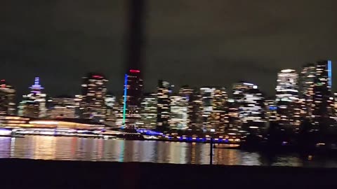 Downtown Vancouver Night View