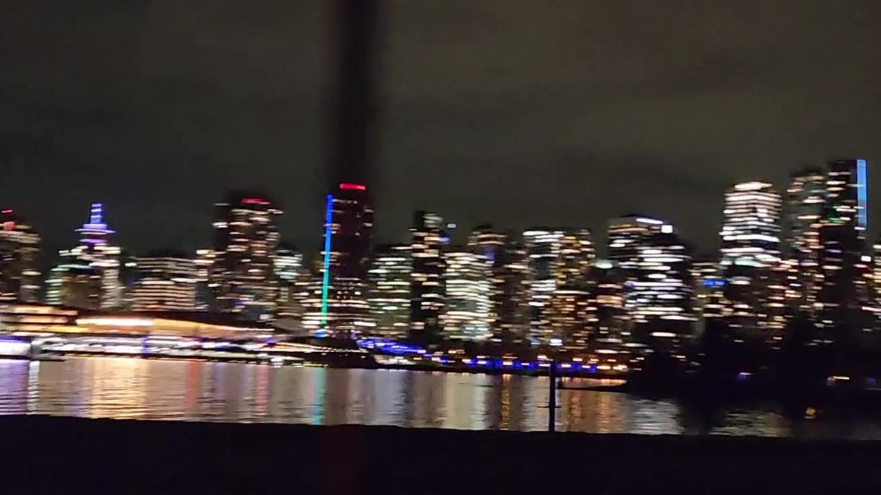 Downtown Vancouver Night View