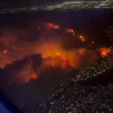 GOOD GOD! The Palisades on fire!!!!