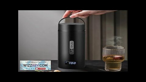 220V Electric Kettle Portable Travel Boil Water Cup Smart Teapot Thermo Pot Review