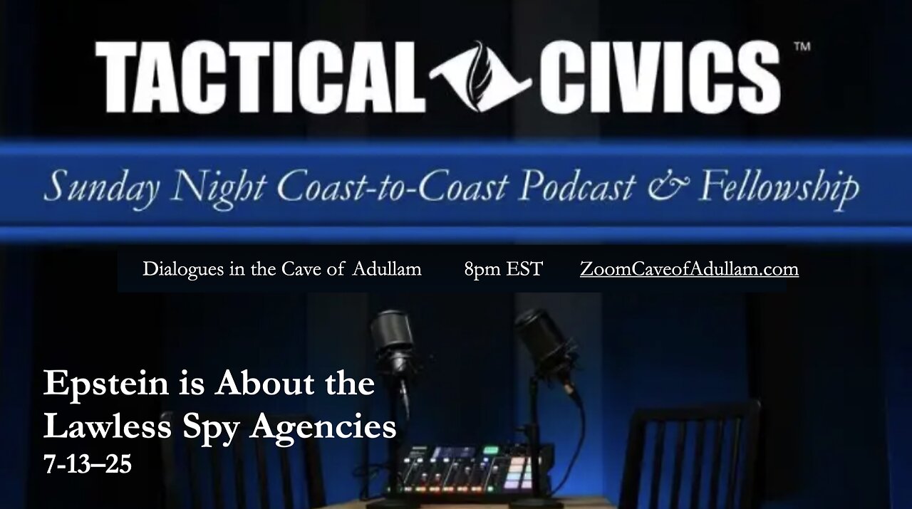 Epstein is About the Lawless Spy Agencies 20250713