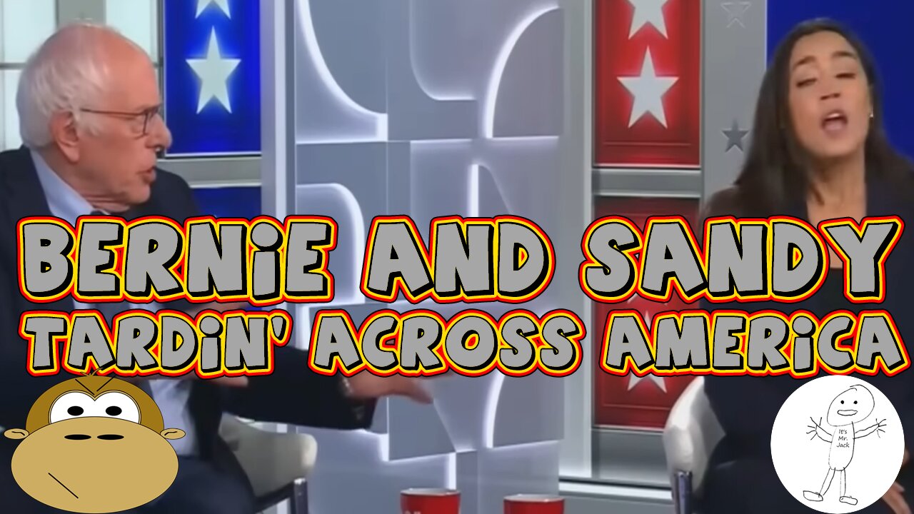 Sanders and AOC on CNN - Monkey in the Morning