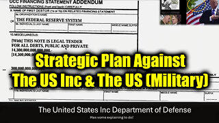 Strategic Plan Against The United States Inc & The US (Military)